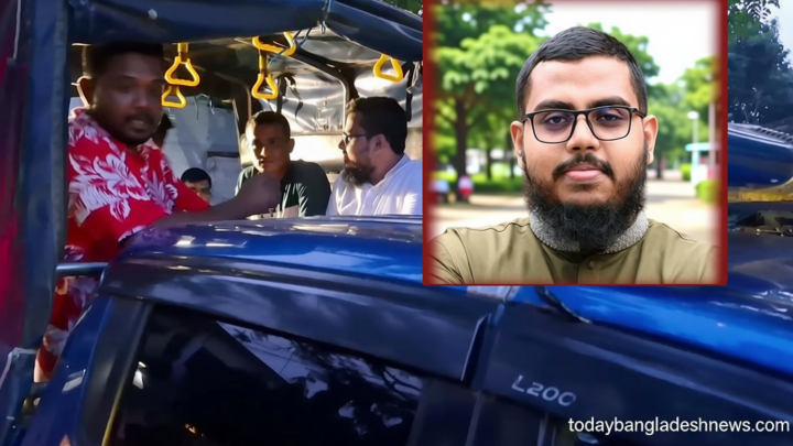 সংবাদ সম্মেলন থেকে গ্রেফতার এনসিপির কেন্দ্রীয় নেতা তারেক রেজা