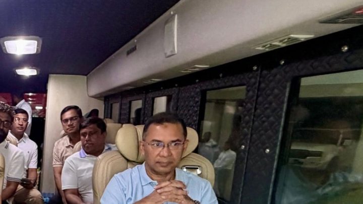 ত্রিশালের পথে প্রধানমন্ত্রী তারেক রহমান