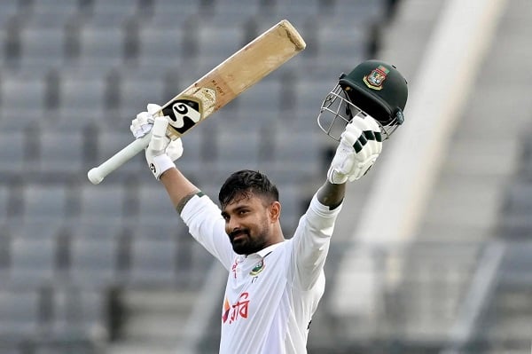 প্রথম দিন একাই লড়লেন লিটন, তারপরও এগিয়ে পাকিস্তান