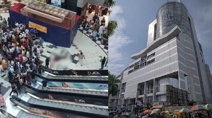 বসুন্ধরায় শপিং করতে গিয়ে ছয়তলা থেকে পড়ে যুবকের মৃত্যু