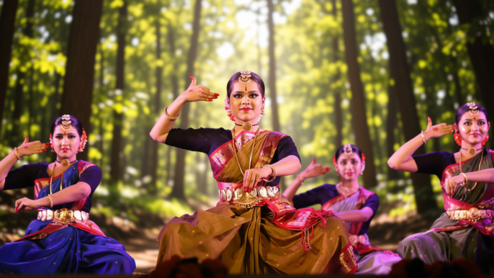 নৃত্যাঞ্চলের ৩০০ শিল্পীর ভরতনাট্যম নৃত্যে মন্ত্রমুগ্ধ সন্ধ্যা