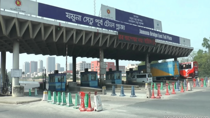 যমুনা সেতুতে ২৪ ঘণ্টায় টোল আদায় ৩ কোটি ১৪ লাখ টাকা