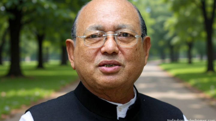 রাষ্ট্রীয় মর্যাদায় তোফায়েল আহমেদের দাফন সম্পন্ন