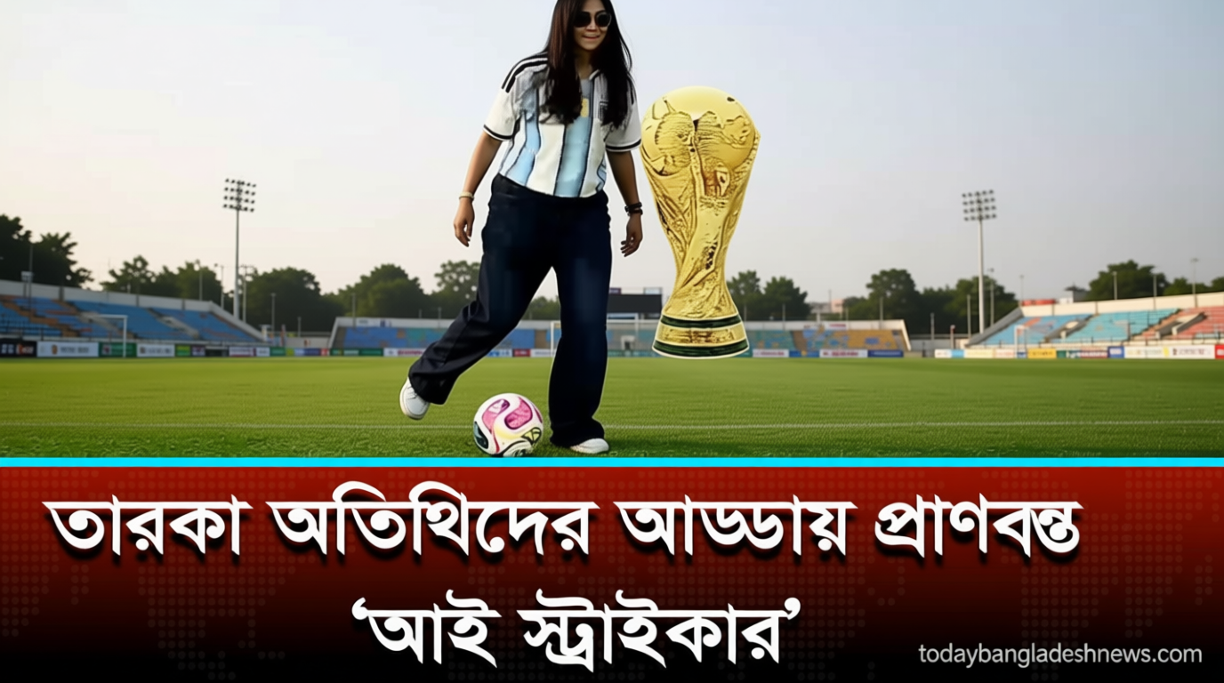বিশ্বকাপ উন্মাদনায় জমজমাট চ্যানেল আইয়ের ‘আই স্ট্রাইকার’