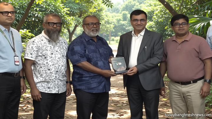শাইখ সিরাজের সাথে ইরির বাংলাদেশ প্রধানের সাক্ষাত