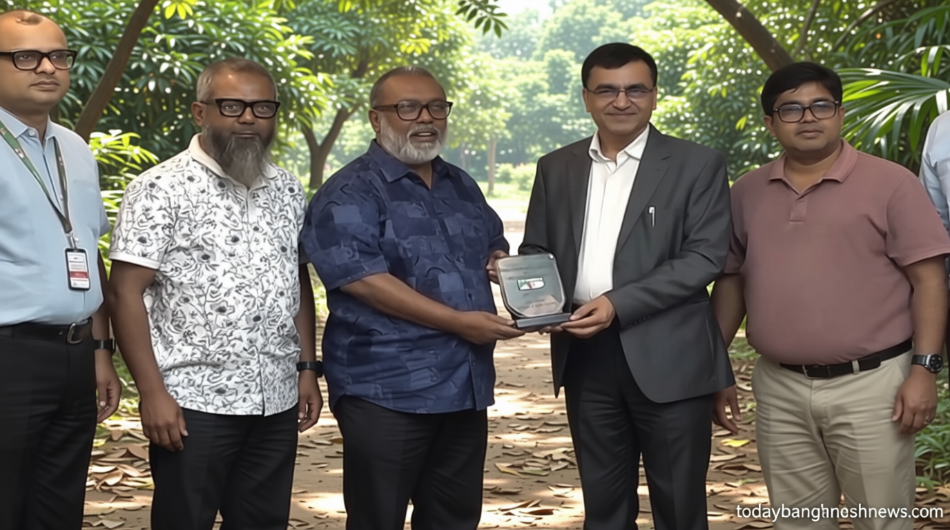 শাইখ সিরাজের সাথে ইরির বাংলাদেশ প্রধানের সাক্ষাত