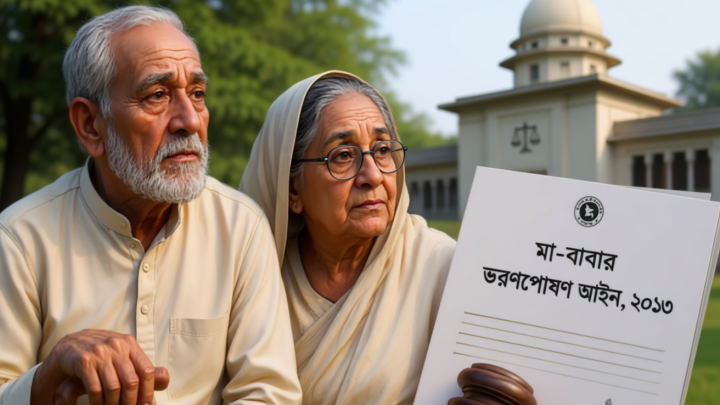 পিতামাতার ভরণ-পোষণ নিশ্চিতে দেশে রয়েছে কঠোর আইন