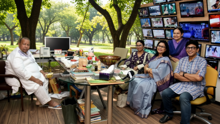 রবীন্দ্রসংগীতের কিংবদন্তীর মুখে চঞ্চল বন্দনা