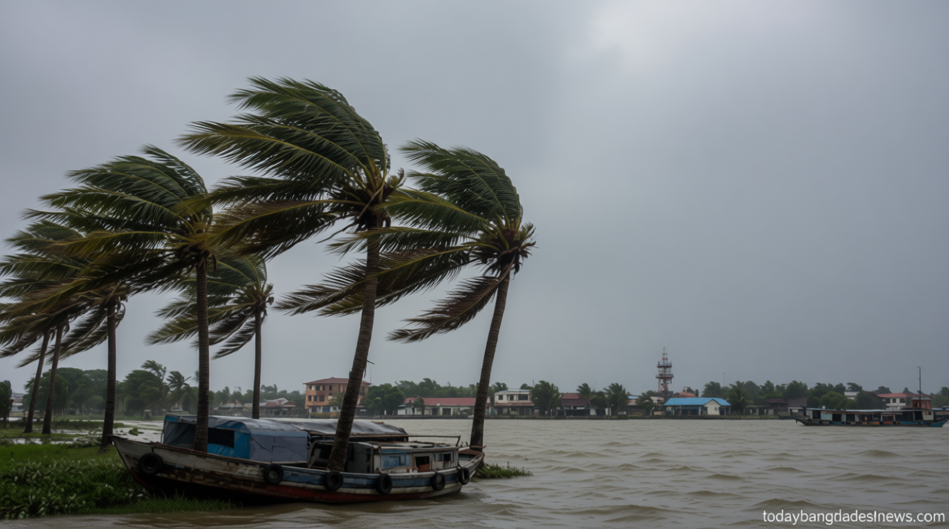 দেশের বিভিন্ন জেলায় ঝড়সহ বজ্রবৃষ্টির আভাস