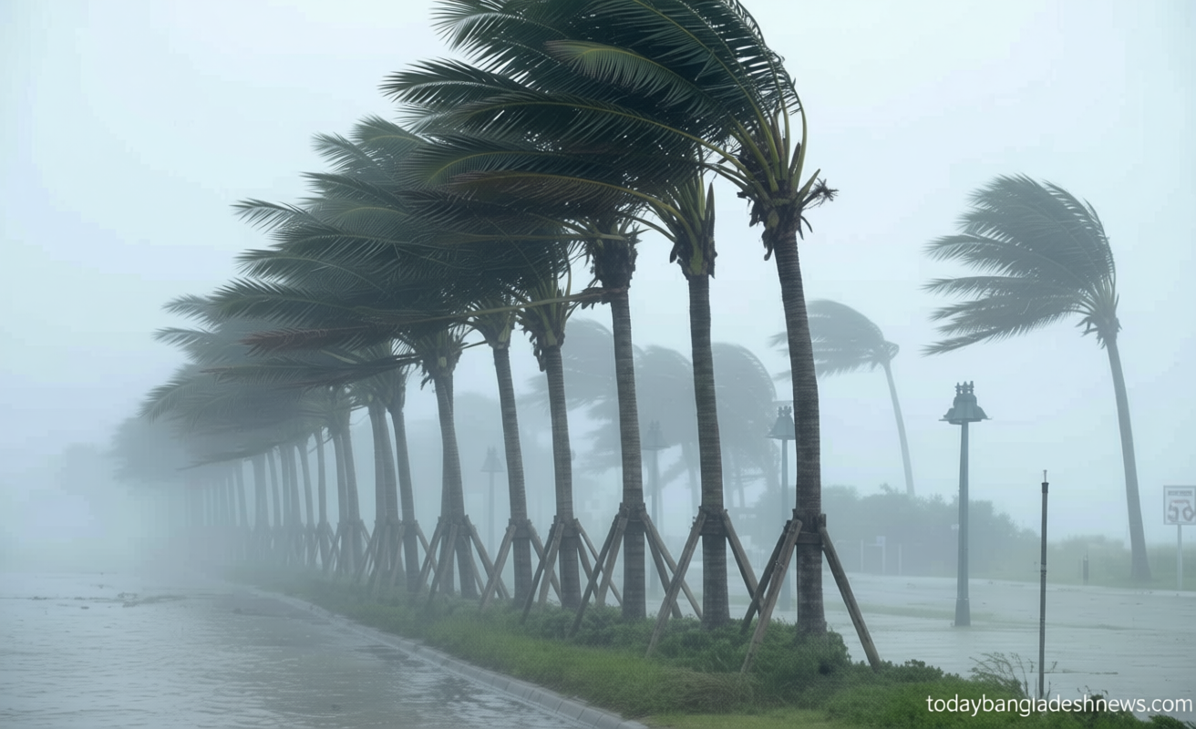 ৯ জেলায় ৬০ কিমি বেগে ঝড়ের শঙ্কা