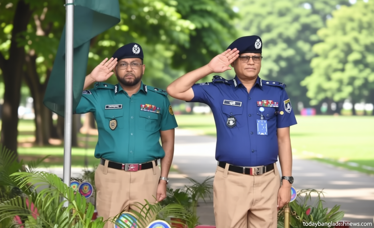 গাঢ় নীল-হালকা জলপাই শার্ট ও খাকি প্যান্টে ফিরল পুলিশ