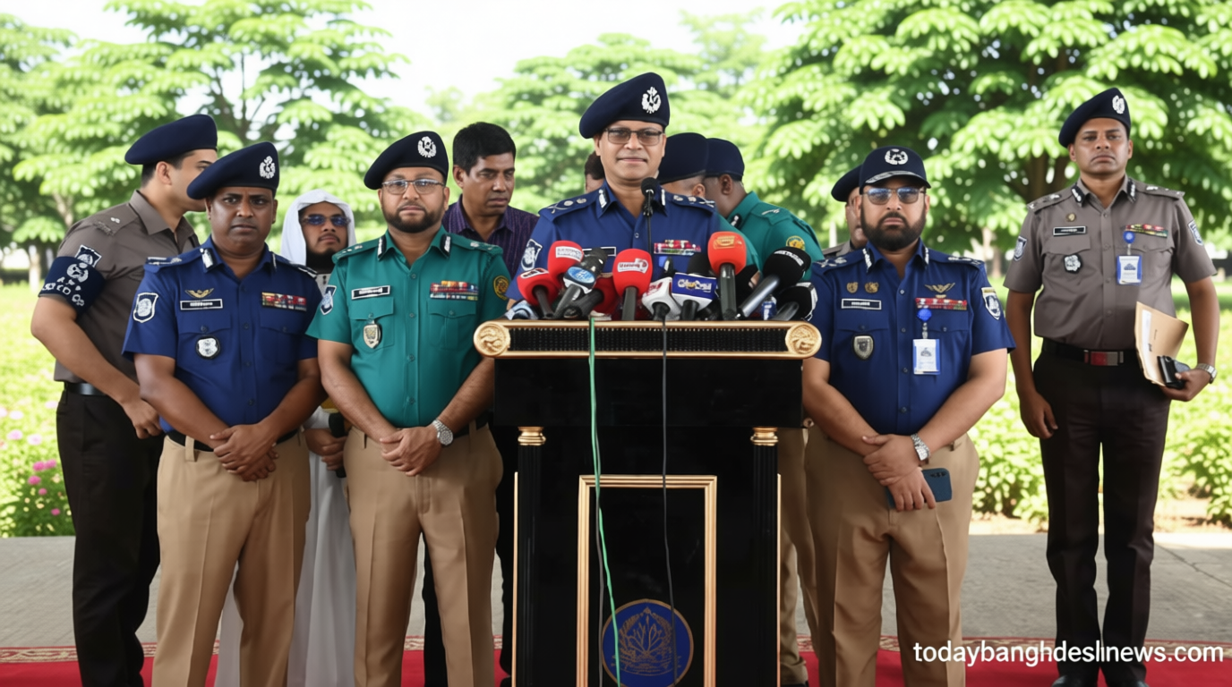 পুলিশের নতুন ইউনিফর্ম আজ থেকে আনুষ্ঠানিকভাবে কার্যকর