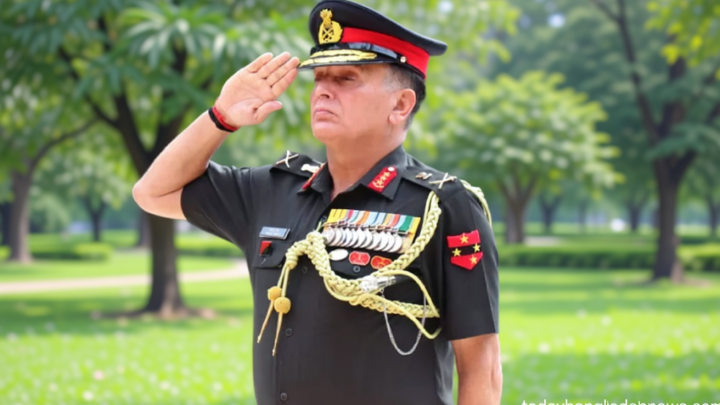 ভারতের নতুন সেনাপ্রধান হিসেবে দায়িত্ব নিলেন জেনারেল ধীরাজ শেঠ