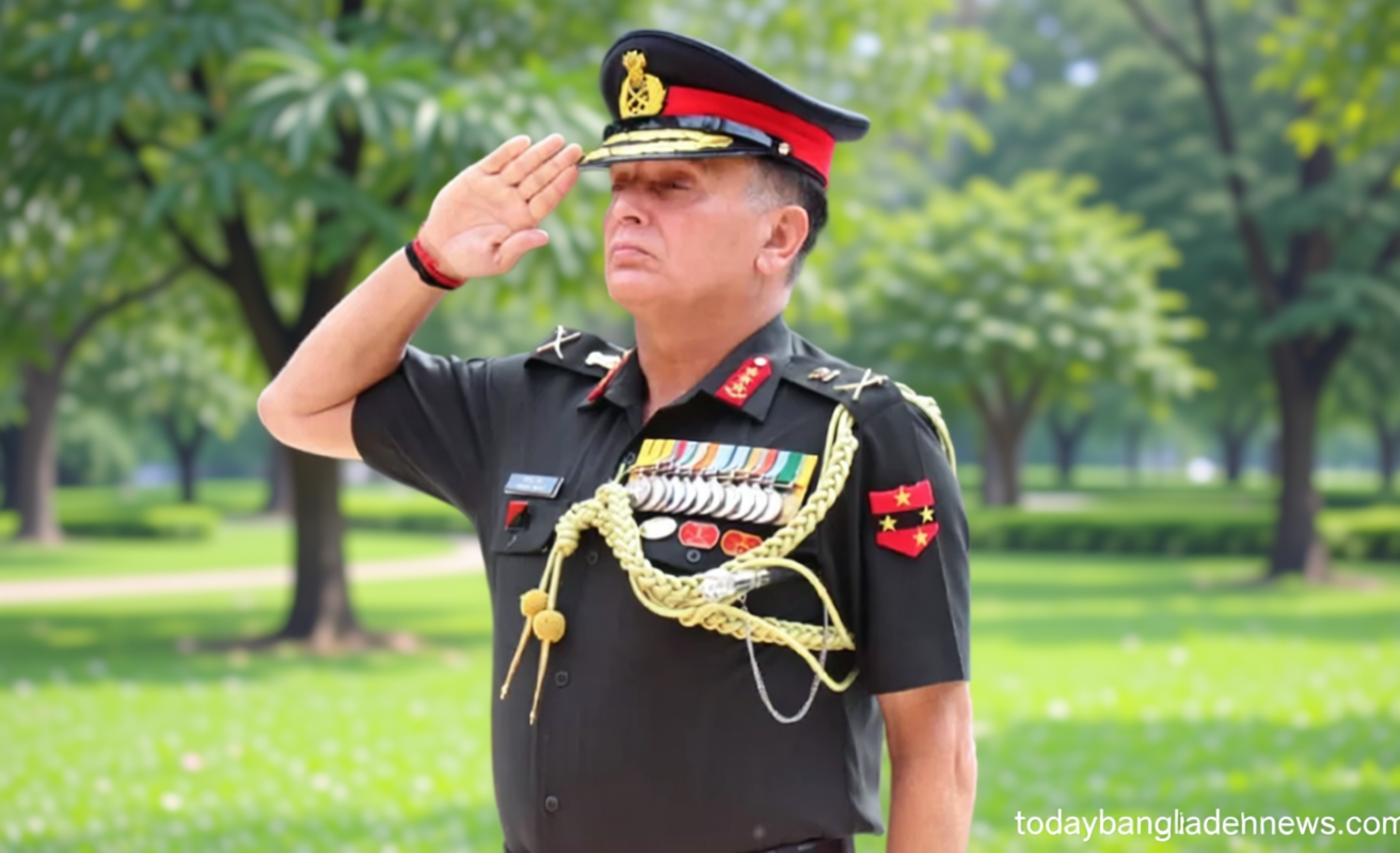 ভারতের নতুন সেনাপ্রধান হিসেবে দায়িত্ব নিলেন জেনারেল ধীরাজ শেঠ