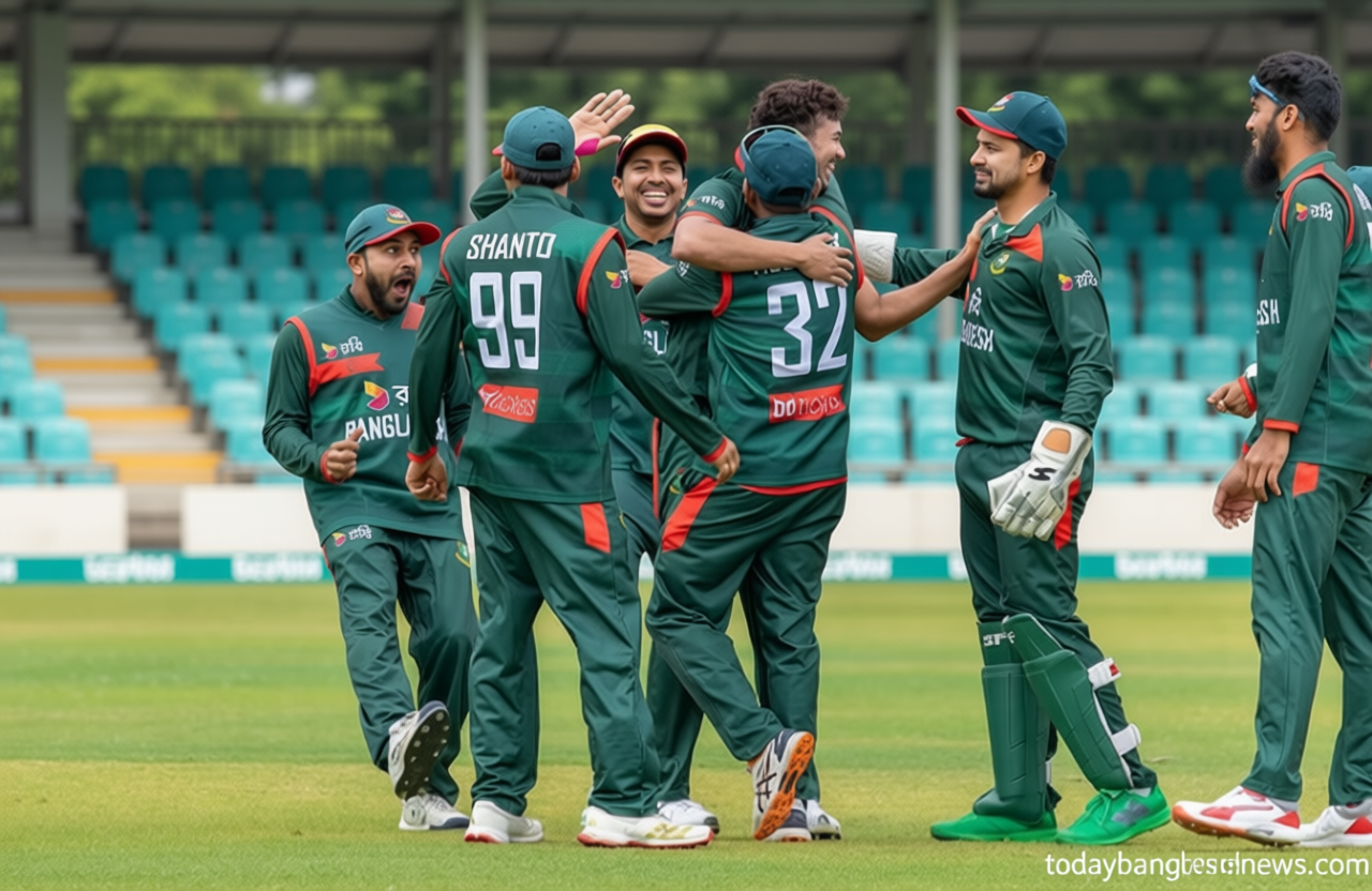 মাশরাফীর রেকর্ড ভাঙলেন নাহিদ, অলআউট জিম্বাবুয়ে