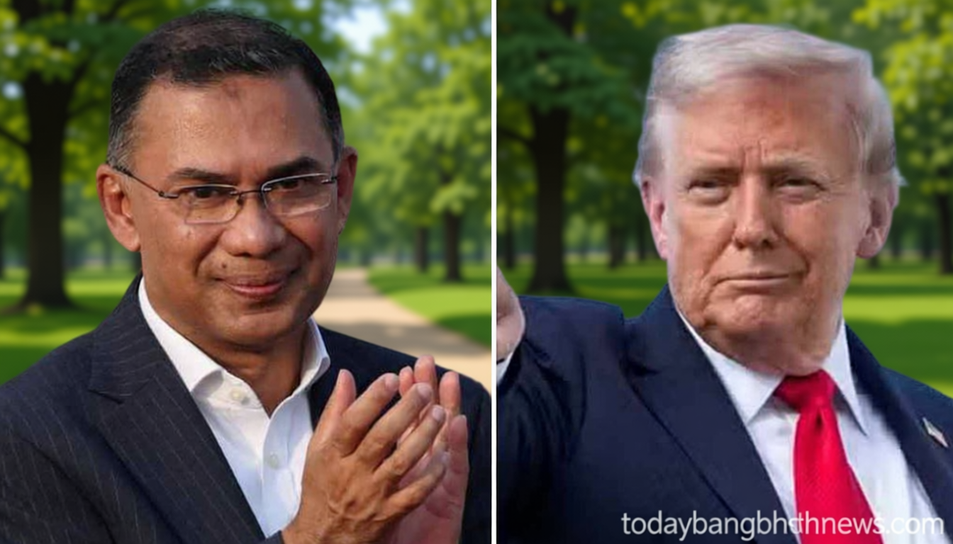মার্কিন প্রেসিডেন্ট ট্রাম্পকে প্রধানমন্ত্রী তারেক রহমানের চিঠি