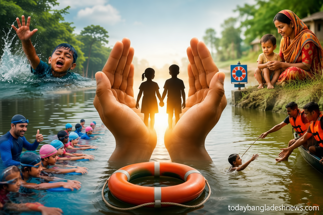পানিতে ডুবে শিশু মৃত্যু প্রতিরোধে টেকসই অর্থায়নের আহ্বান