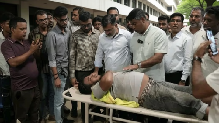 উত্তরখানের সংঘর্ষে আহতদের দেখতে হাসপাতালে ডিএনসিসি প্রশাসক