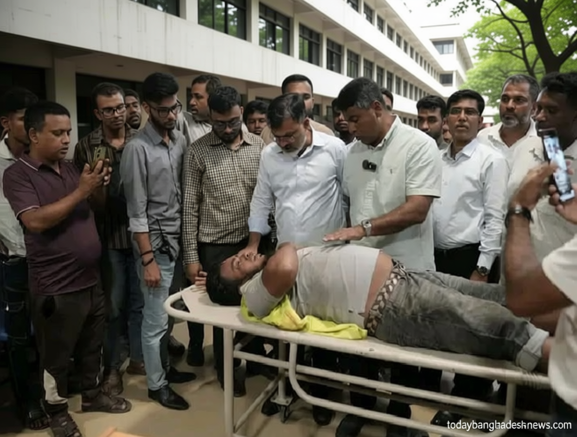 উত্তরখানের সংঘর্ষে আহতদের দেখতে হাসপাতালে ডিএনসিসি প্রশাসক