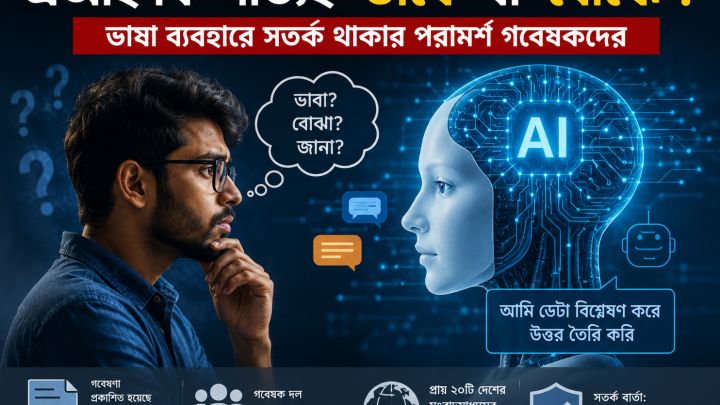 এআই কি সত্যিই ‘ভাবে’ বা ‘বোঝে’? সতর্ক থাকার পরামর্শ গবেষকদের
