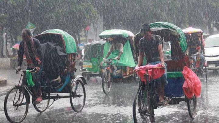 রাজধানীসহ ৭ অঞ্চলে ঝড়-বৃষ্টির পূর্বাভাস