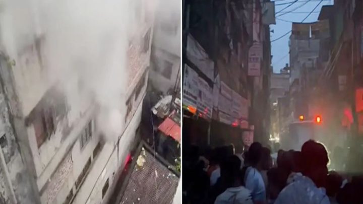 পুরান ঢাকায় গোডাউনের আগুন নিয়ন্ত্রণে, অল্পতে রক্ষা আশপাশের ভবন